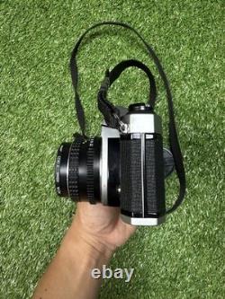 Pentax K1000 35mm Film Camera with Pentax-M 50mm f/2 Lens Tested Works