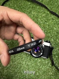 Pentax K1000 35mm Film Camera with Pentax-M 50mm f/2 Lens Tested Works