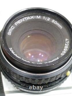 Pentax K1000 35mm Film Camera with SMC PENTAX-M 12 50 mm lens. READ WELL