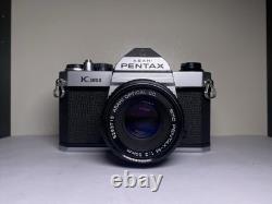 Pentax K1000 35mm SLR Film Camera with 50mm F/2.0 Lens Read Description