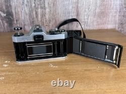 Pentax K1000 35mm SLR Film Camera with 50mm Lens Kit Tested & Working Great