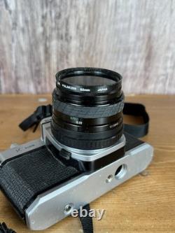 Pentax K1000 35mm SLR Film Camera with 50mm Lens Kit Tested & Working Great