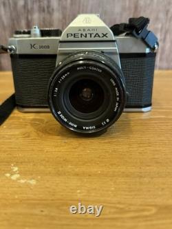 Pentax K1000 35mm SLR Film Camera with 50mm Lens Kit Tested & Working Great