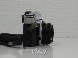 Pentax K1000 35mm SLR Film Camera with 50mm Lens Kit Tested & Working Vintage