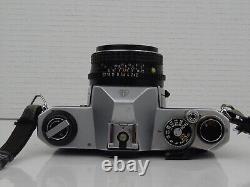 Pentax K1000 35mm SLR Film Camera with 50mm Lens Kit Tested & Working Vintage