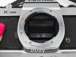 Pentax K1000 35mm SLR Film Camera with 50mm Lens Kit Tested & Working Vintage