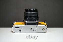 Pentax K1000 SLR 35mm Film Camera SMC Pentax-M f/2 Lens Serviced