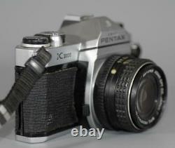 Pentax K1000 film camera with 28mm f3.5 SMC lens tested & works Exc