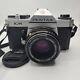 Pentax KM 35mm SLR Film Camera with 50mm f/2.0 Lens Tested & Working Great