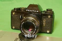 Pentax LX 35mm film SLR camera with SMC Pentax-M 50mm f/1.4 prime lens