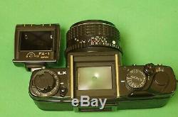 Pentax LX 35mm film SLR camera with SMC Pentax-M 50mm f/1.4 prime lens