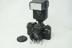 Pentax ME 35mm SLR Film Camera + Pentax SMC 50mm F/2 lens
