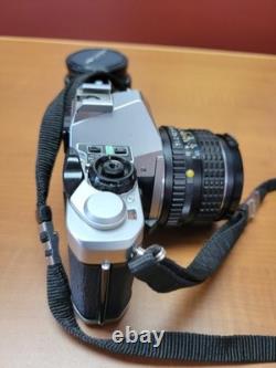 Pentax ME F 35mm Film Camera with Lens Vintage SLR Camera Untested