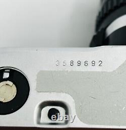 Pentax ME F 35mm SLR Film Camera w Pentax-M 50mm f1.7 lens Tested Excellent