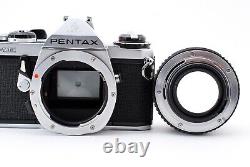 Pentax ME SLR Film Camera with PENTAX-M 50mm f/1.4 Lens Exc++ From Japan #988723