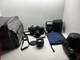 Pentax MV 35mm Film SLR Camera + SMC 28mm f/2.8 Lens + AF200S Flash + Case Kit