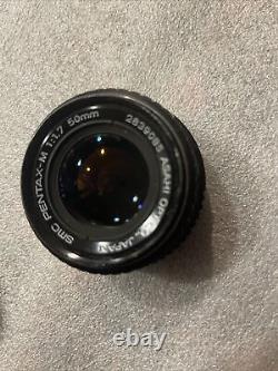 Pentax Program Plus 35mm SLR Film Camera 50mm F1.7 Lens Student Tested