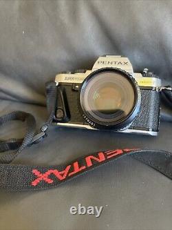 Pentax Super Program 35mm Film Camera with 50mm Lens Collectors Super Clean A+