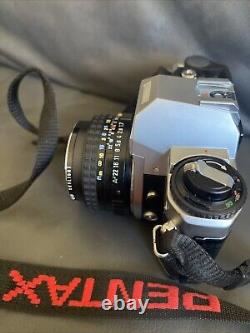 Pentax Super Program 35mm Film Camera with 50mm Lens Collectors Super Clean A+