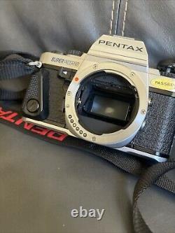 Pentax Super Program 35mm Film Camera with 50mm Lens Collectors Super Clean A+