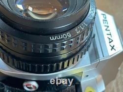 Pentax Super Program 35mm Film SLR Camera with Pentax 50mm 11.7 Lens Tested Works
