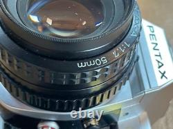 Pentax Super Program 35mm Film SLR Camera with Pentax 50mm 11.7 Lens Tested Works