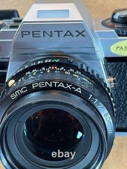 Pentax Super Program 35mm Film SLR Camera with Pentax 50mm 11.7 Lens Tested Works