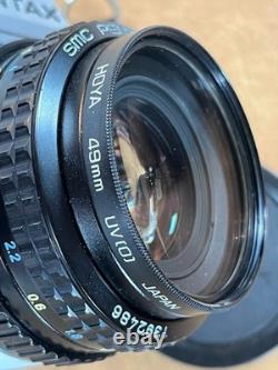 Pentax Super Program 35mm Film SLR Camera with Pentax 50mm 11.7 Lens Tested Works