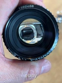 Pentax Super Program 35mm Film SLR Camera with Pentax 50mm 11.7 Lens Tested Works