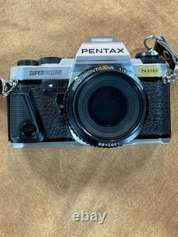 Pentax Super Program 35mm Film SLR Camera with Pentax 50mm 11.7 Lens Tested Works