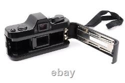 Pentax auto110 SLR Film Camera Black with 24mm f/2.8 Lens From JAPAN MINT #219