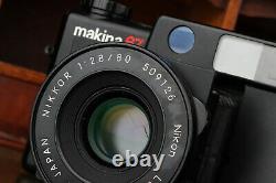 Plaubel Makina 67 + Nikon Nikkor 80mm f/2.8 lens Medium Format UK BOXED