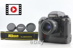 Please check video? Lens MINT? Nikon F5 SLR Film Camera AF 35-70mm From Japan