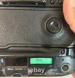 Please check video? Lens MINT? Nikon F5 SLR Film Camera AF 35-70mm From Japan