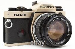 Prism ClearOPT MINT Olympus OM-4 Ti 35mm SLR Film Camera 50mm f/1.4 Lens JAPAN