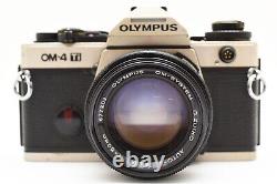 Prism ClearOPT MINT Olympus OM-4 Ti 35mm SLR Film Camera 50mm f/1.4 Lens JAPAN