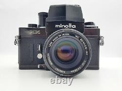 Professional Minolta XK Camera with Rokkor-PF 50mm f1.7 Lens