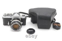 RARE! 648xxxx N/MINT Nikon F Eye Level 35mm Film Camera 50mm 1.4 Lens JAPAN