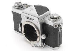 RARE! 648xxxx N/MINT Nikon F Eye Level 35mm Film Camera 50mm 1.4 Lens JAPAN