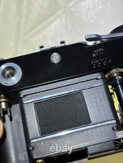 RARE BLACK? Near MINT? FED 5B Rangefinder Film Camera 55mm F/2.8 Lens JAPAN