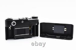 RARE BLACK? Near MINT? FED 5B Rangefinder Film Camera 55mm F/2.8 Lens JAPAN