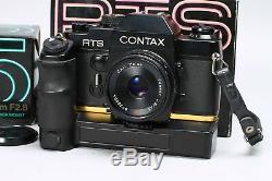 RARE DEMONSTRATION MODEL - CONTAX RTS With TESSAR 45MM F/2.8 T LENS, BOXED