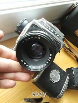 RARE KIEV-88 USSR MEDIUM Format 6x6 HASSELBLAD COPY FILM camera withs Lens Volna-3