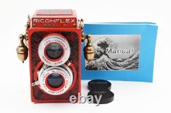 RARE! ? MINT? Ricohflex Model VI 80mm F/3.5 Lens Film Camera TLR From JAPAN