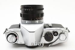 RARE? MINT with HOOD? Konica FS Film Camera Hexanon 52mm F/1.8 From Japan