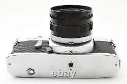 RARE? MINT with HOOD? Konica FS Film Camera Hexanon 52mm F/1.8 From Japan