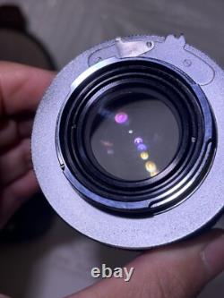 RARE? MINT with HOOD? Konica FS Film Camera Hexanon 52mm F/1.8 Lens From JAPAN