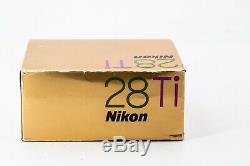 RARE Nikon 28Ti titanium point-and-shoot film camera with 28mm f2.8 lens (35ti)