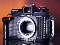 RARE! Nikon Nikonos IV-A Underwater Film Camera with35mm F/2.5 Lens #4178612