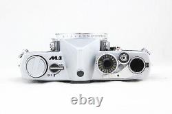 RARE! OLYMPUS M-1 SLR Film Camera OM-1 + F. Zuiko 50mm f/1.8 Lens from JAPAN